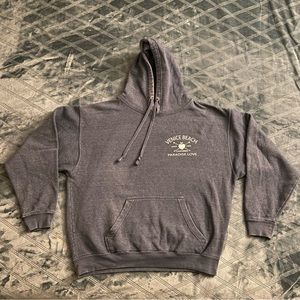 Venice Beach Paradise Love hoodie Sweatshirt sz L super comfy